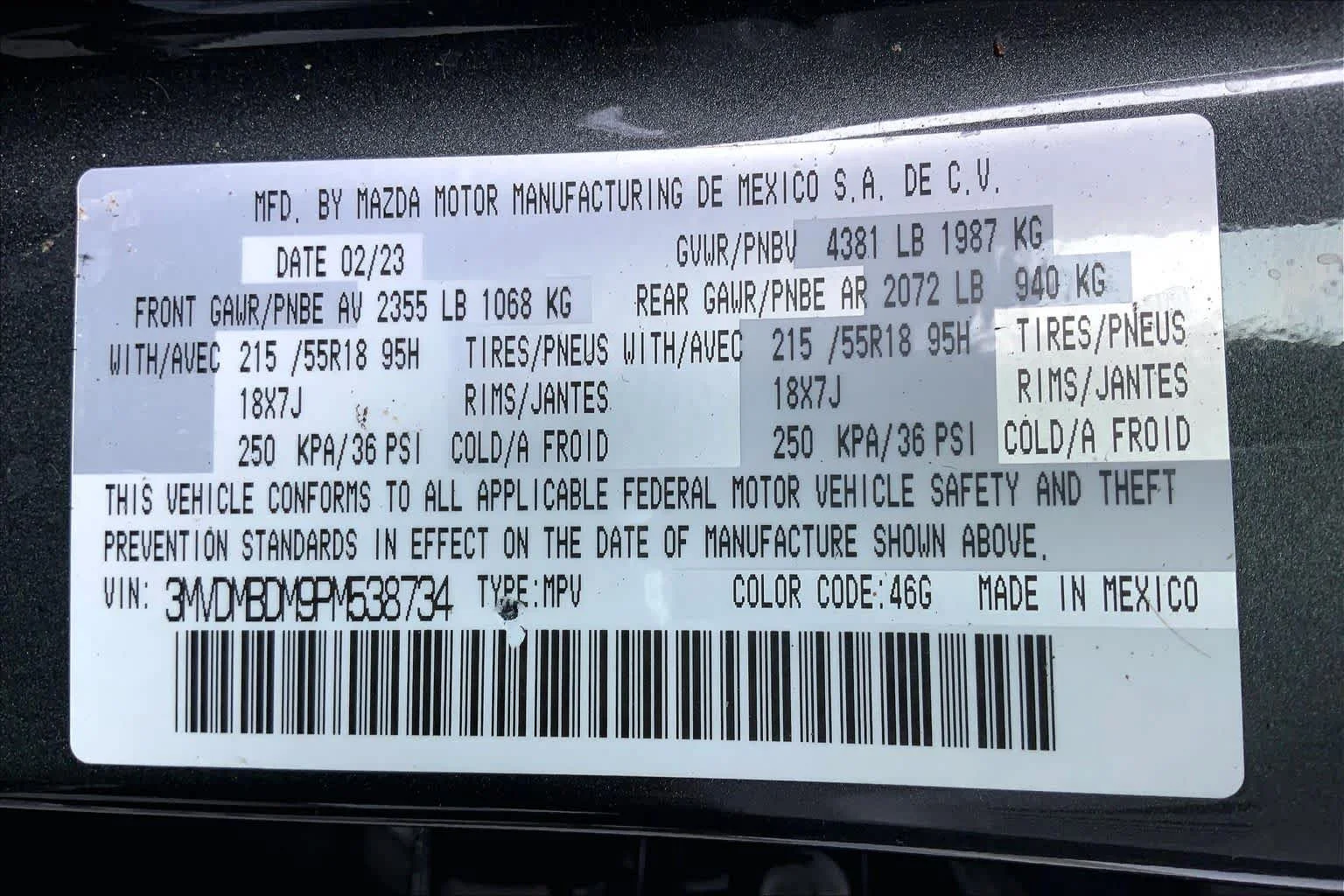Certified Used 2023 Machine Gray Metallic Mazda 2.5 S Premium Package image 34