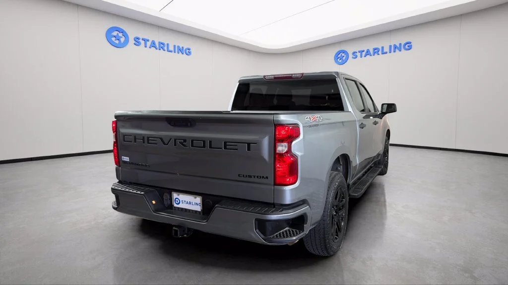 Certified Used 2023 STERLING GRAY METALLIC Chevrolet Custom image 8