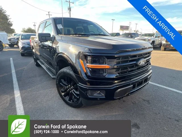 Used 2024 Agate Black Metallic Ford XLT image 1