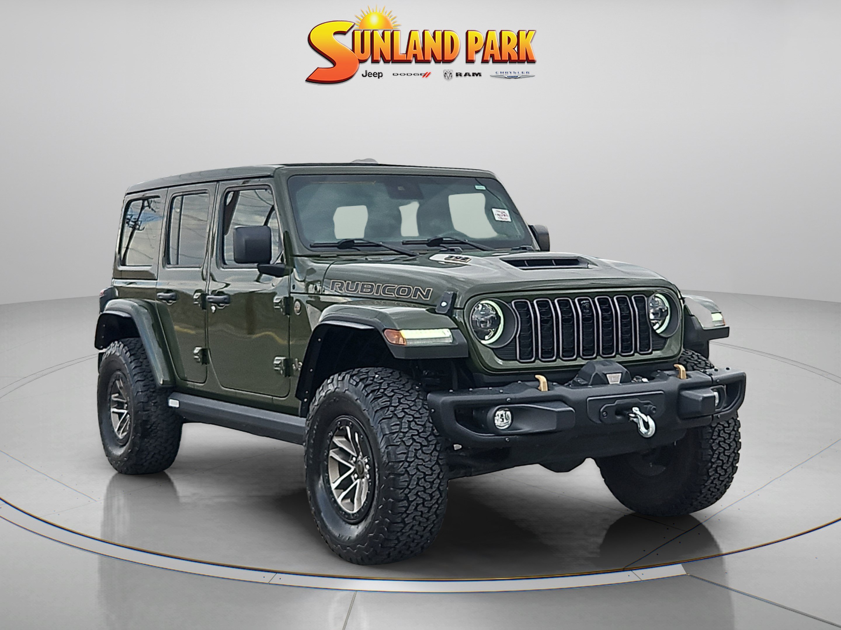 Used 2024 Sarge Green Clearcoat Jeep Rubicon 392 image 1