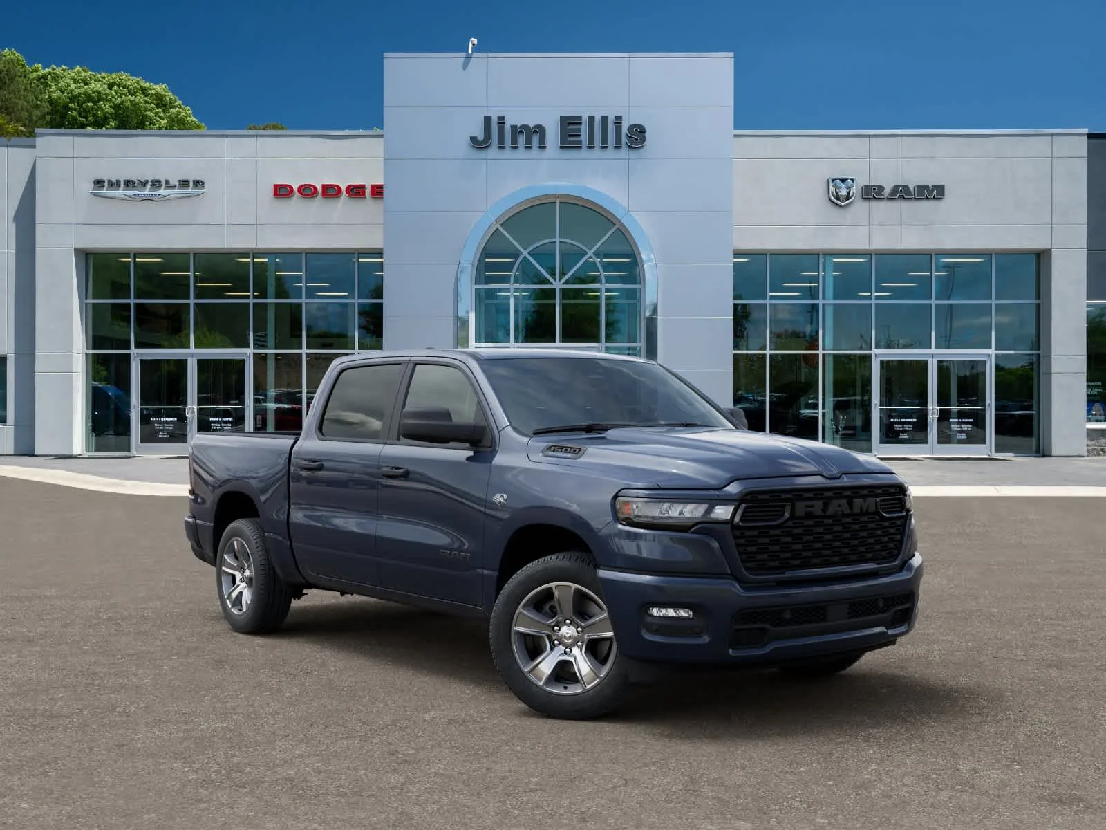 New 2026 Forged Blue Metallic Exterior Paint RAM Tradesman image 5