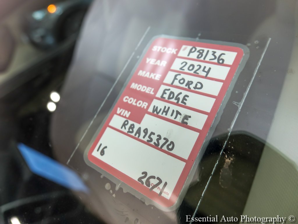 Certified Used 2024 White Metallic Ford SEL image 26