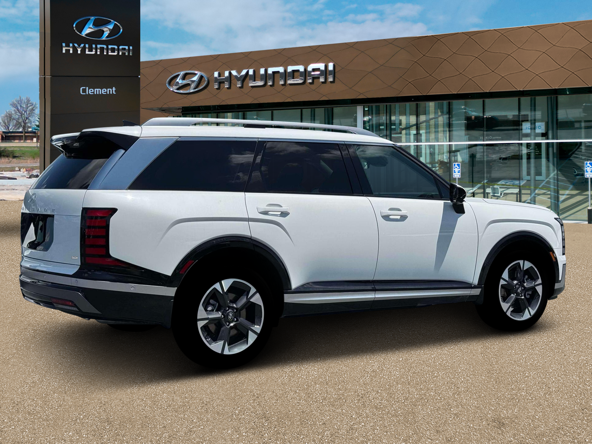 New 2026 White Hyundai Limited AWD image 8
