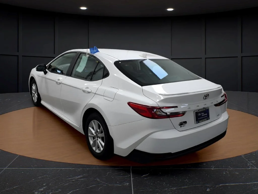 Certified Used 2025 White Toyota LE image 4