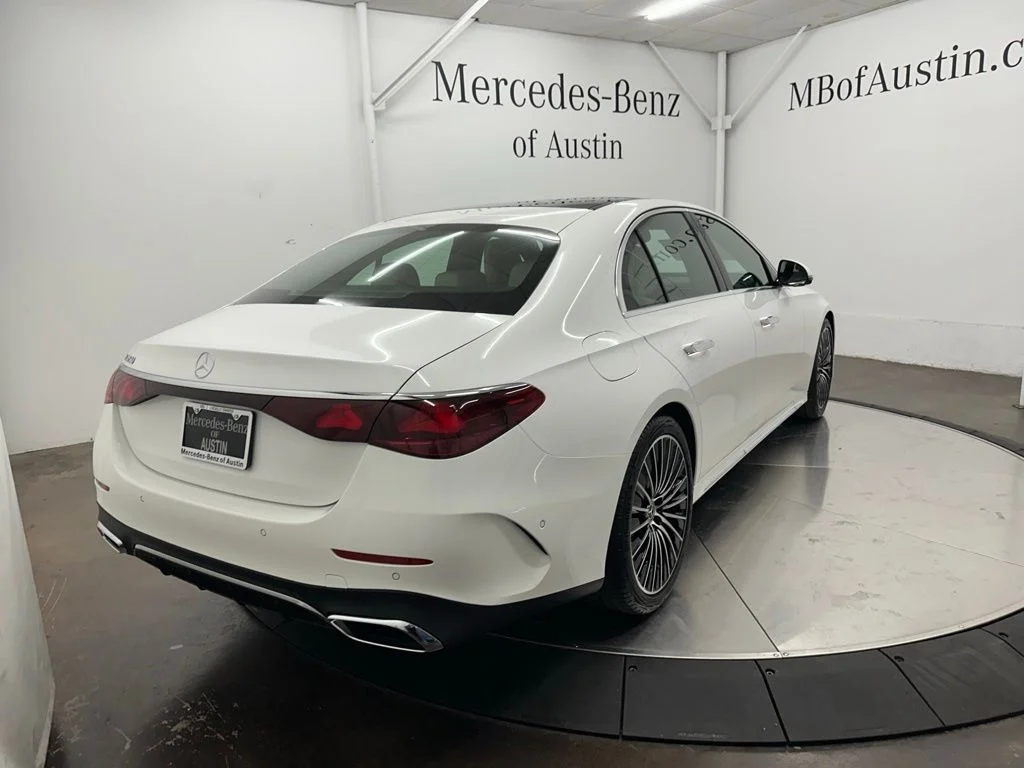 New 2027 White Mercedes-Benz E 350 image 7