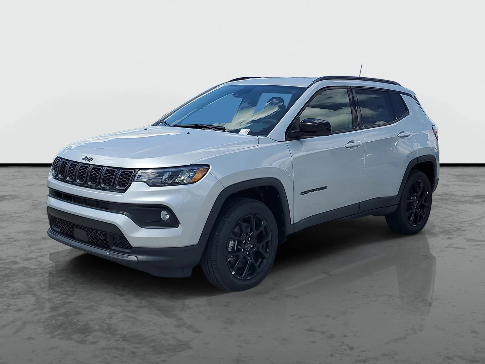 New 2026 Silver Zynith Metallic Clear-Coat Exterior Paint Jeep Latitude Altitude image 3