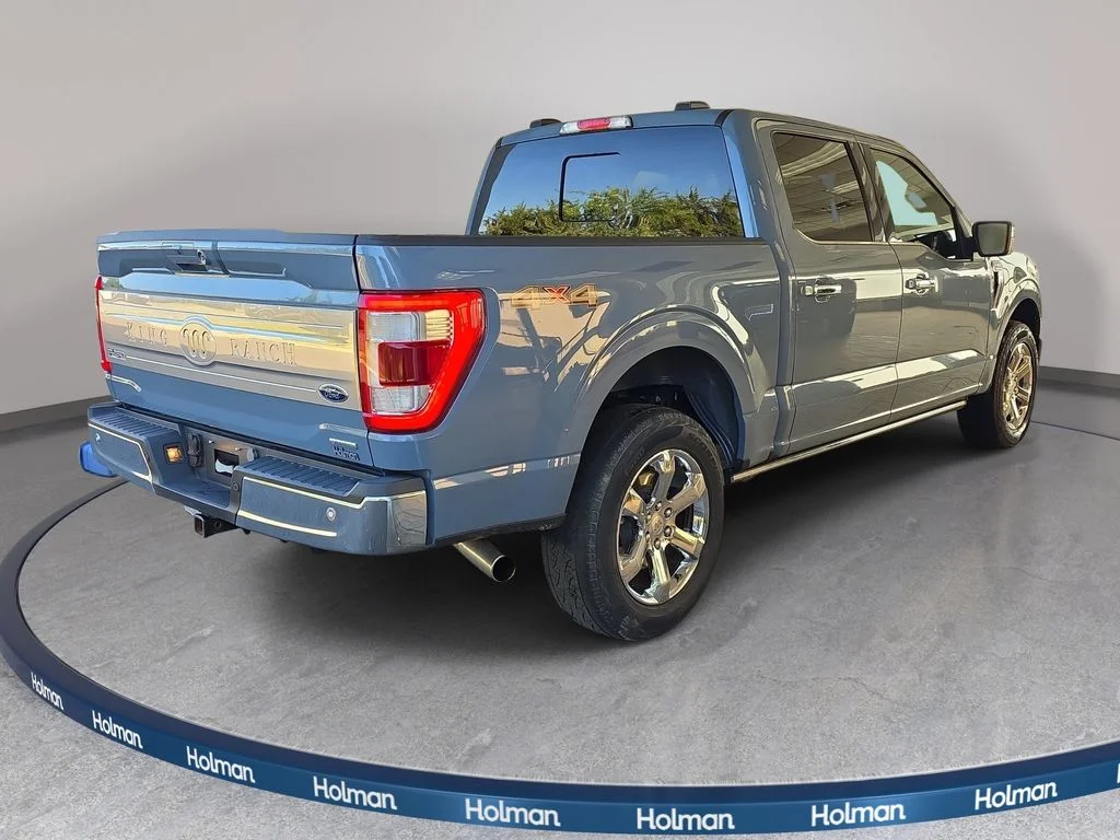 Used 2023 Azure Gray Metallic Ford King Ranch image 5