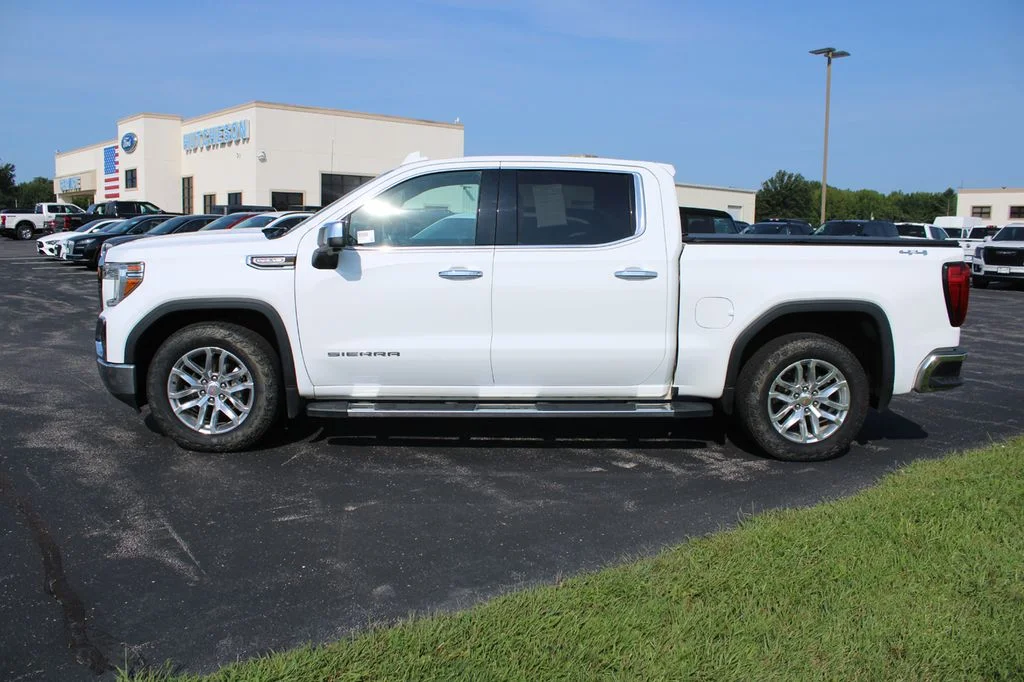 Used 2021 Summit White GMC SLT image 4