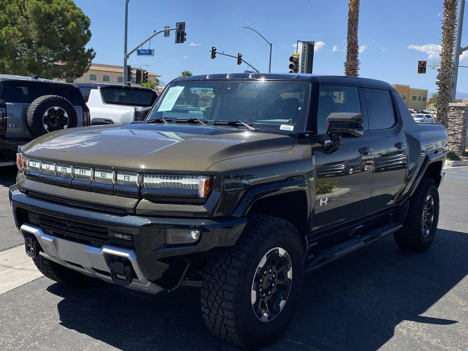 New 2025 Deep Aurora Metallic (Dark Bronze) GMC 3X image 3