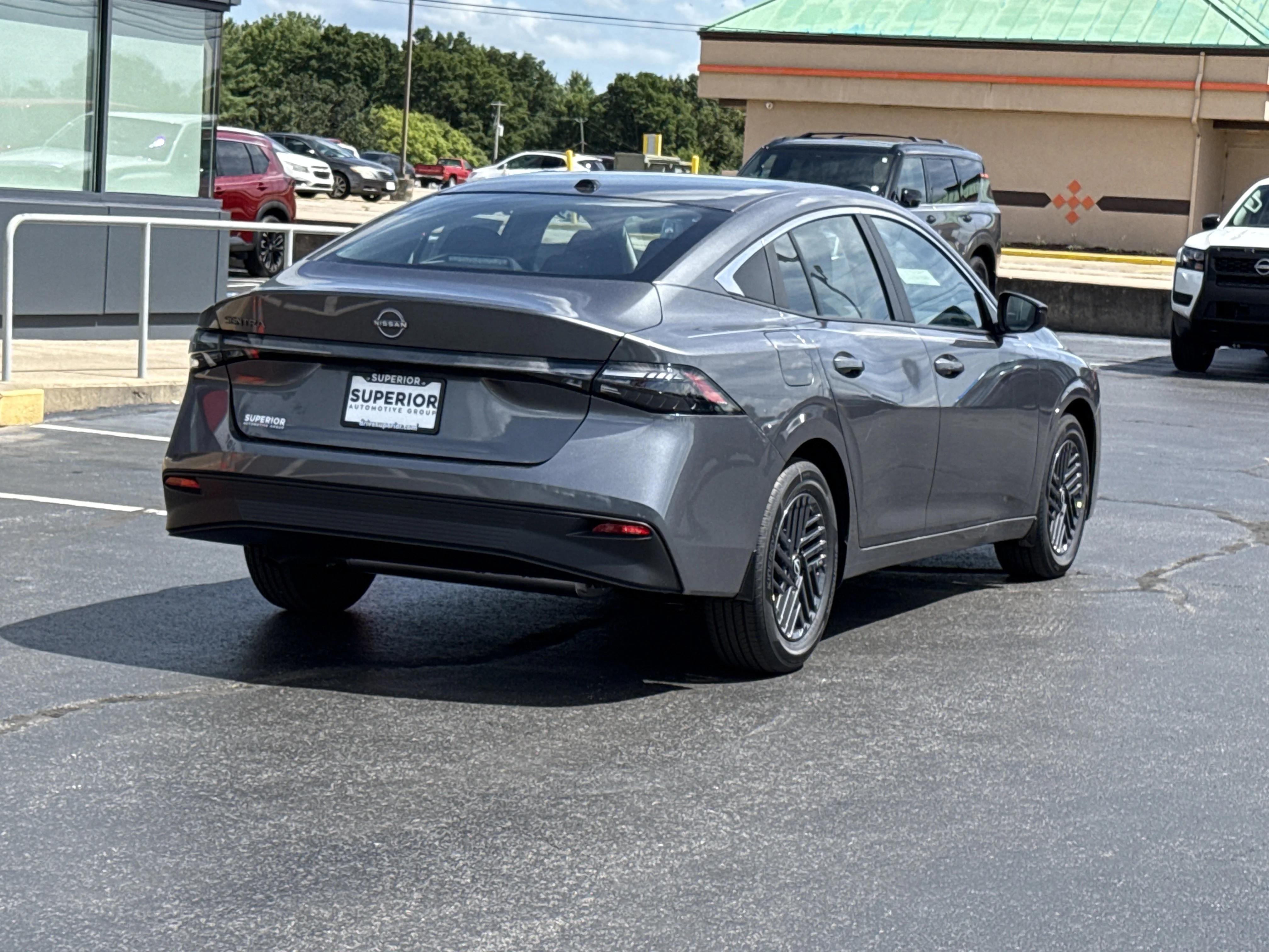 New 2026 Gun Metallic Nissan SV image 3