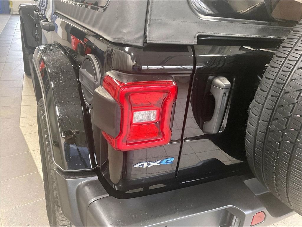 Used 2023 Black Clearcoat Jeep Sahara 4xe image 32
