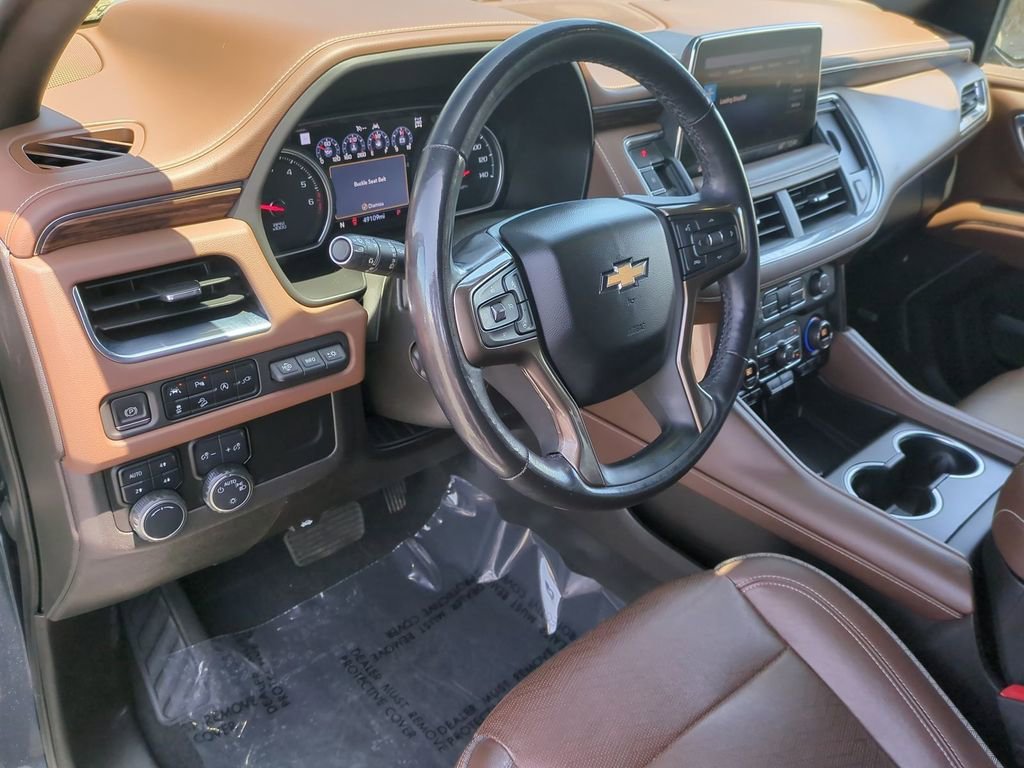 Used 2021 SHADOW GRAY METALLIC Chevrolet High Country image 11