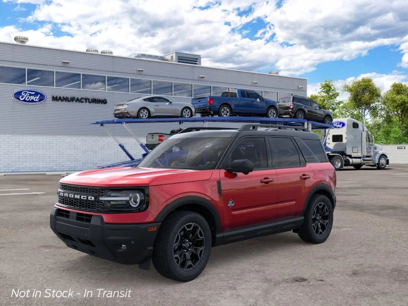 New 2026 Ruby Red Metallic Tinted Clearcoat Ford Outer Banks® image 1