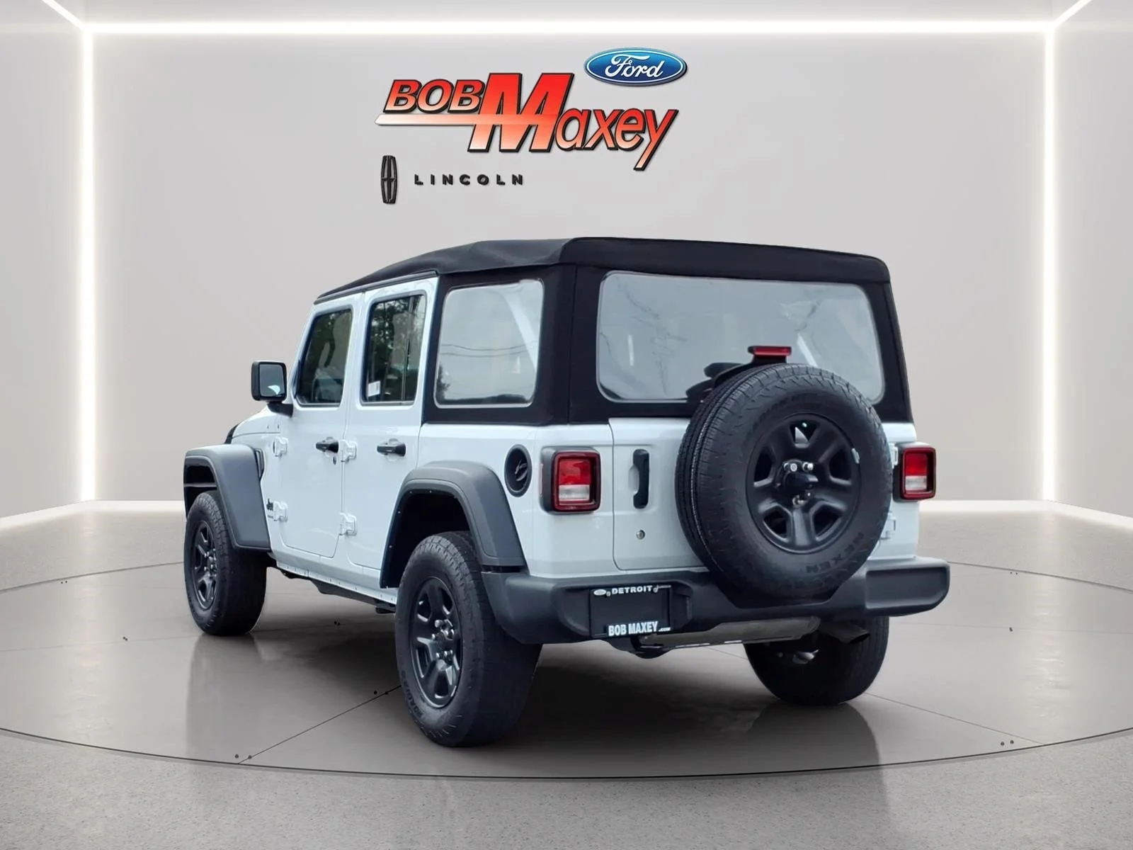 Used 2024 Bright White Clearcoat Jeep Sport image 6