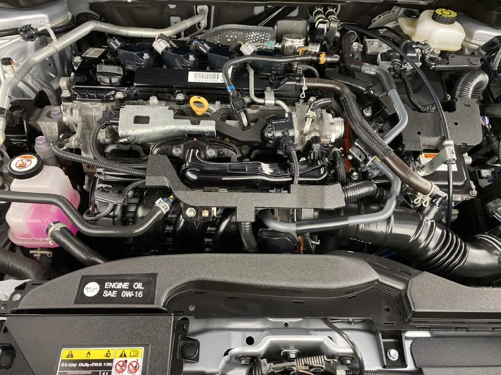 Used 2024 Silver Toyota Hybrid SE image 30