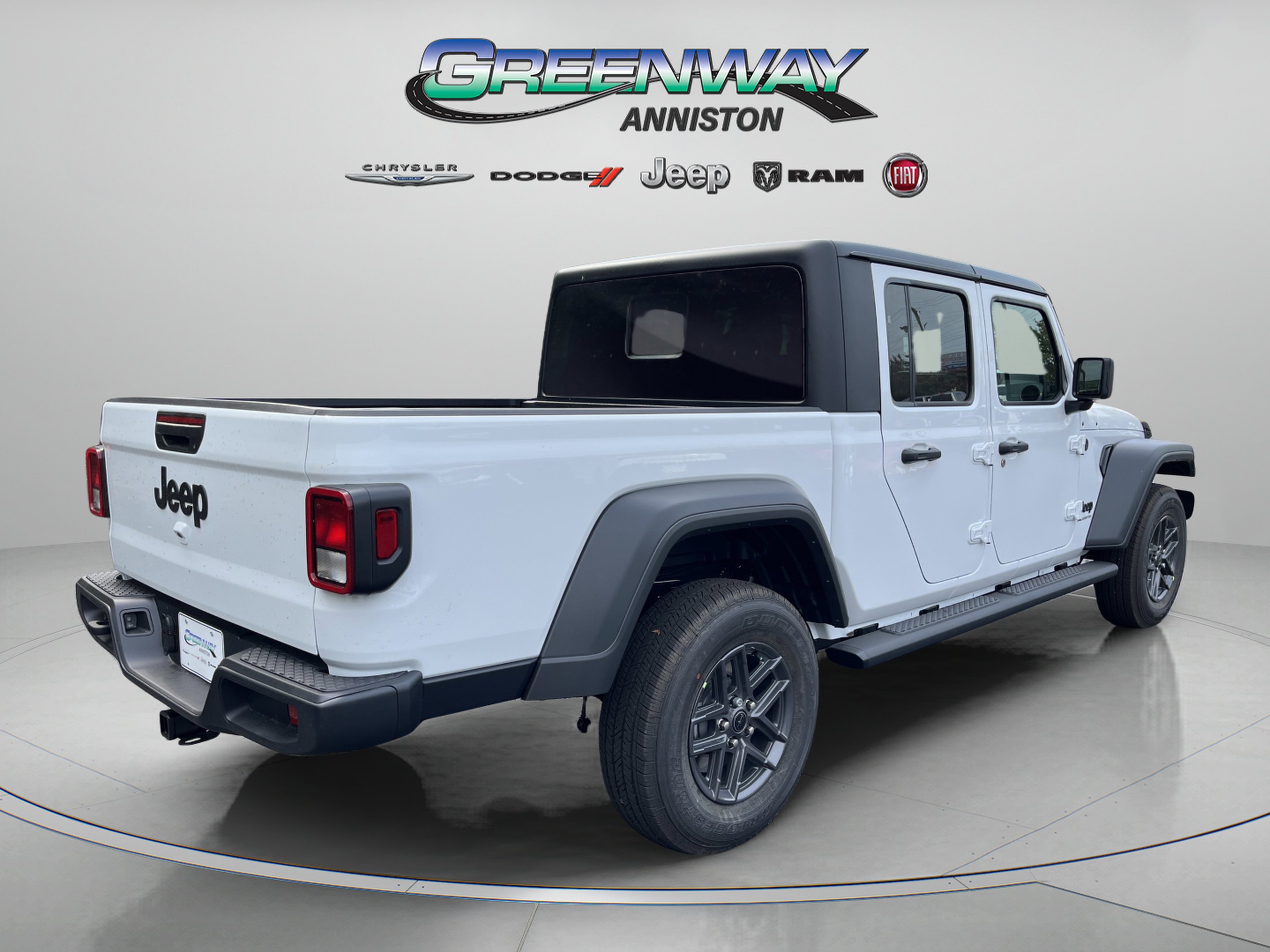 New 2025 Bright White Clearcoat Jeep Sport S image 7