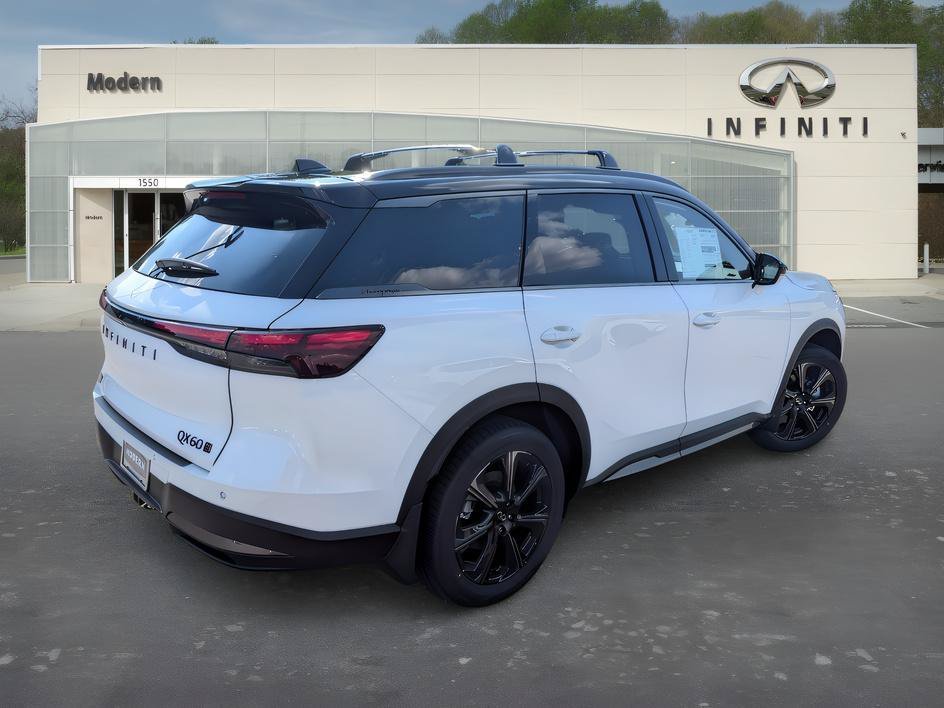 New 2027 Radiant White/Black Obsidian INFINITI AUTOGRAPH image 5