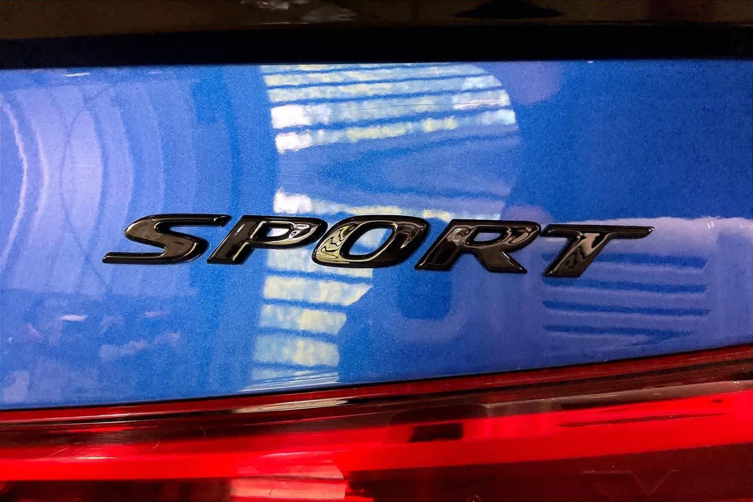 Used 2024 Aegean Blue Metallic Honda Sport image 10