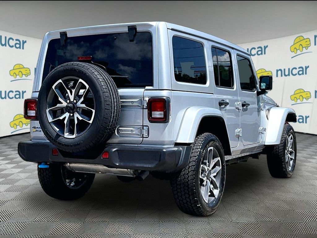 Used 2024 Silver Jeep Sport S 4xe image 6