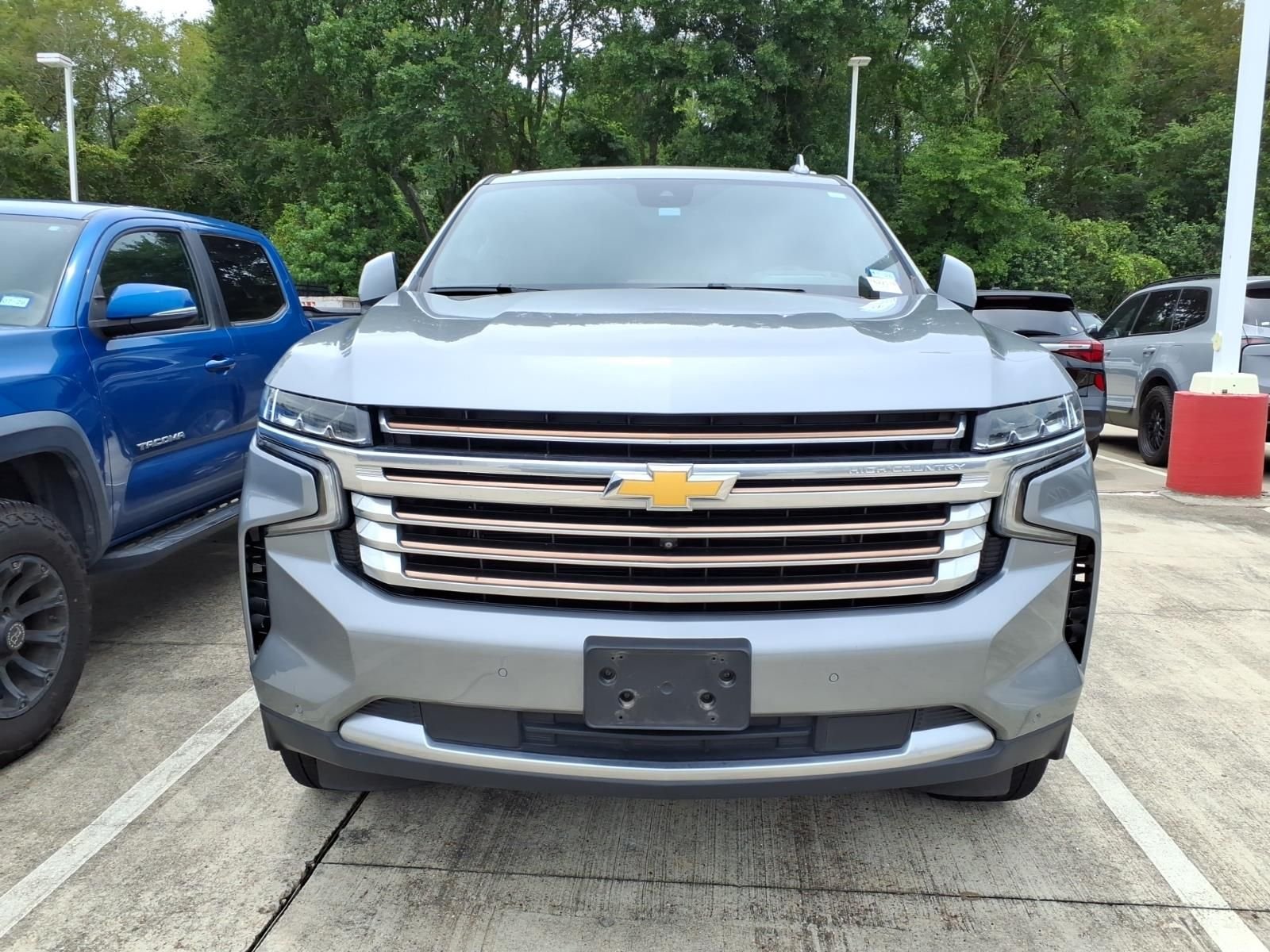 Used 2024 Sterling Gray Metallic Chevrolet High Country image 3