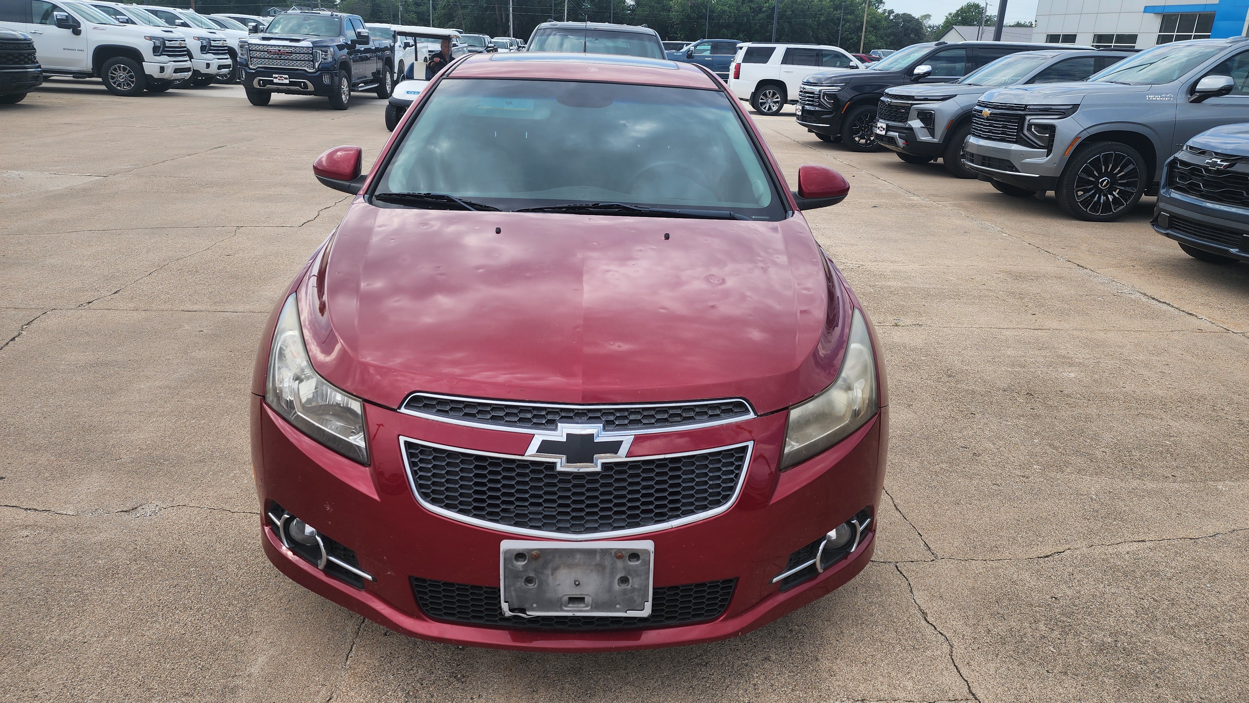 Used 2011 Chevrolet Cruze LTZ with VIN 1G1PH5S98B7265834 for sale in Lake City, IA