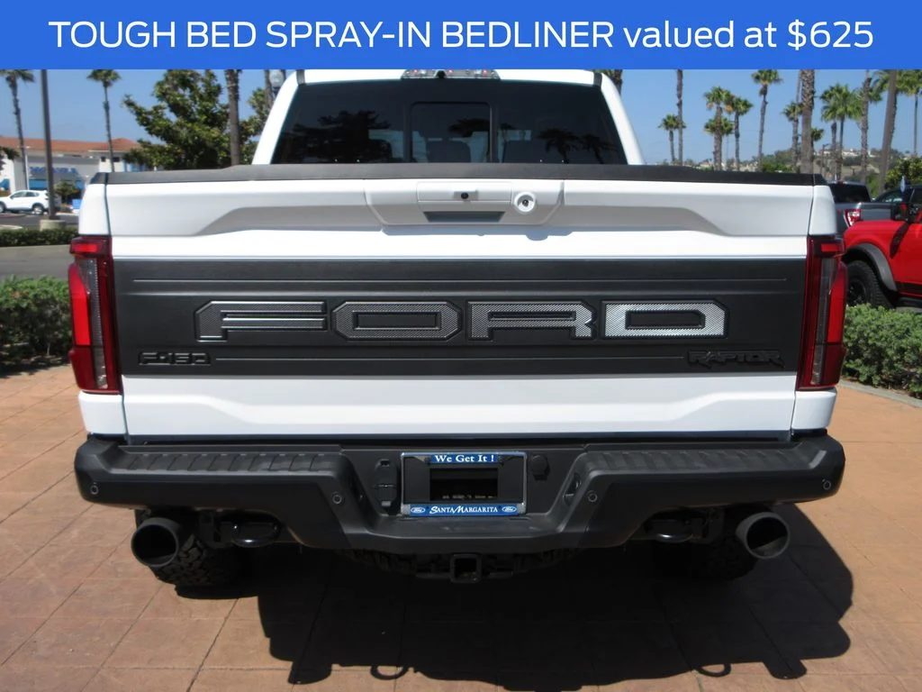 New 2026 Oxford White Ford Raptor image 3