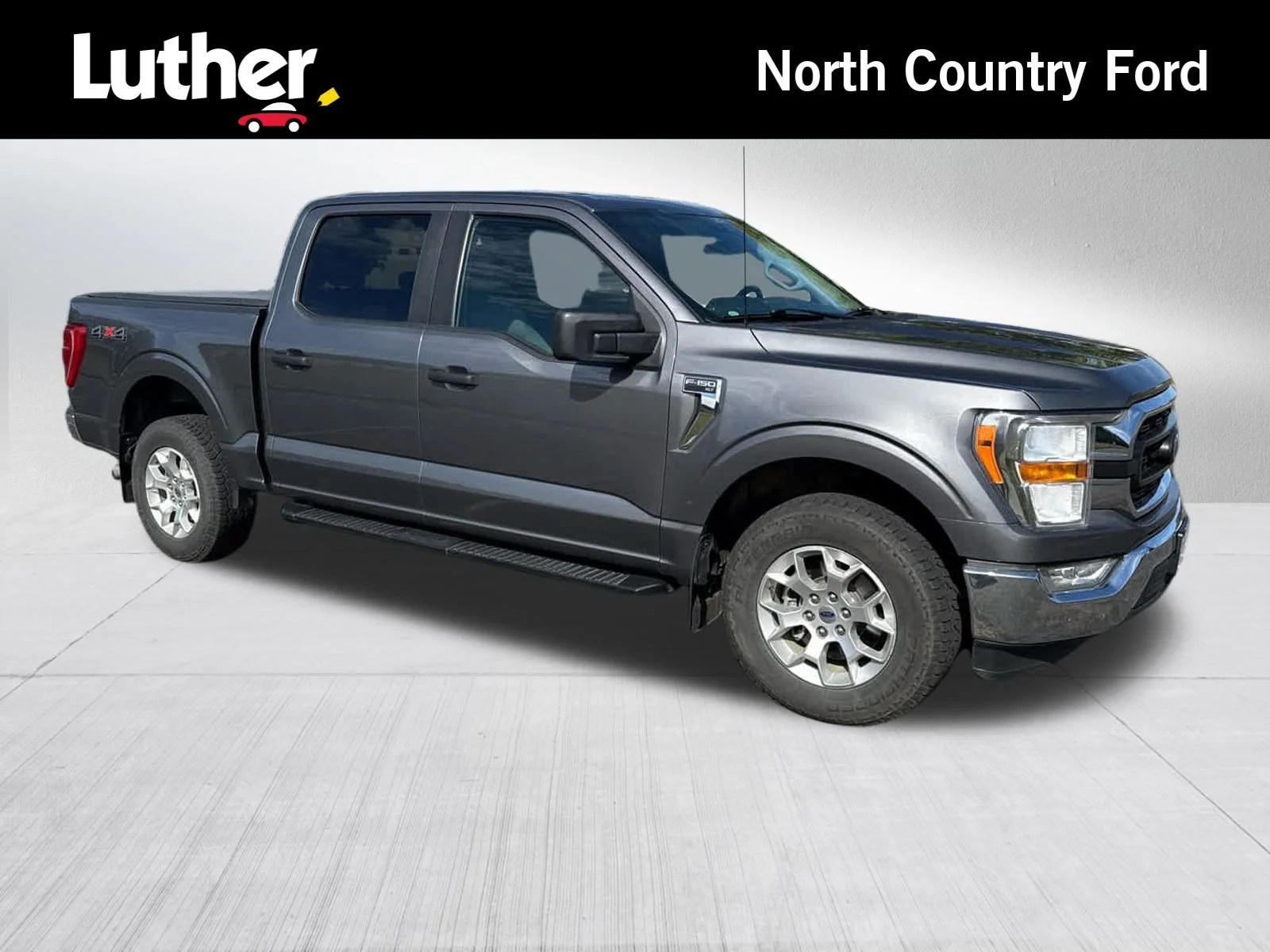 Used 2021 Carbonized Gray Metallic Ford XLT image 1