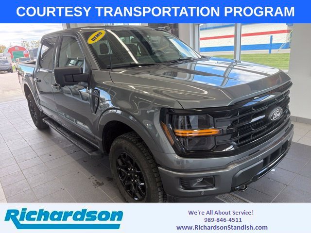 New 2026 Carbonized Gray Metallic Ford XLT image 1
