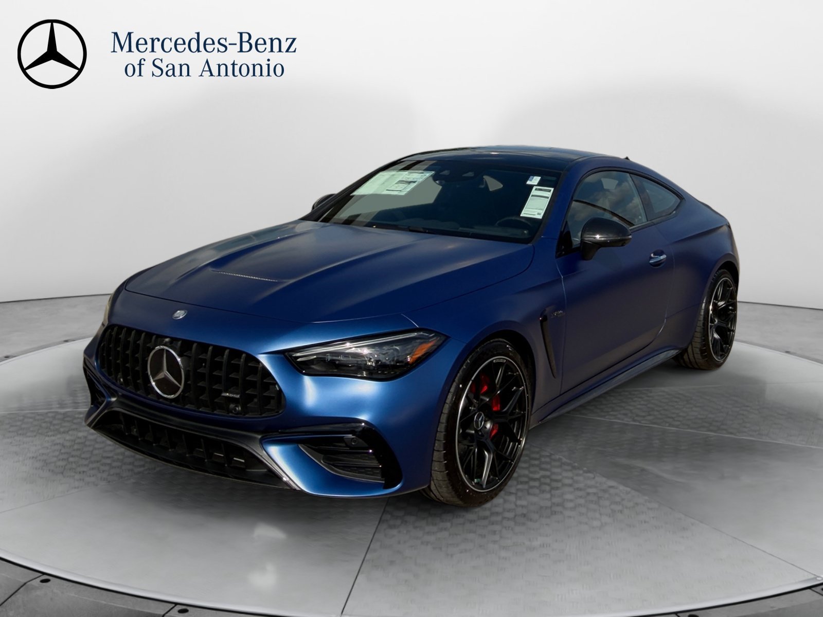 New 2026 MANUFAKTUR Starling Blue Magno Mercedes-Benz AMG® CLE 53 4MATIC+ Coupe image 3
