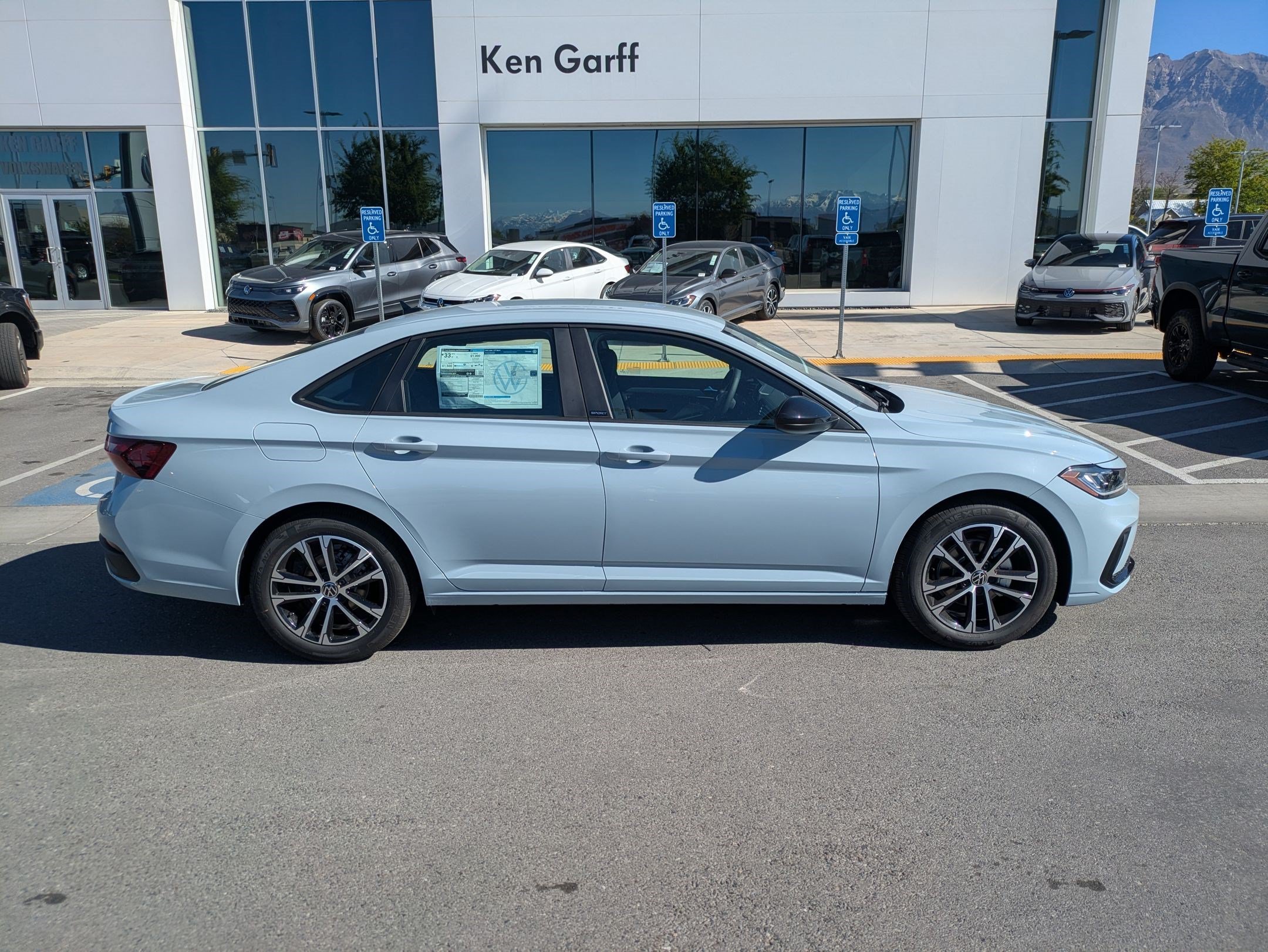 New 2026 Monument Gray Volkswagen Sport image 2
