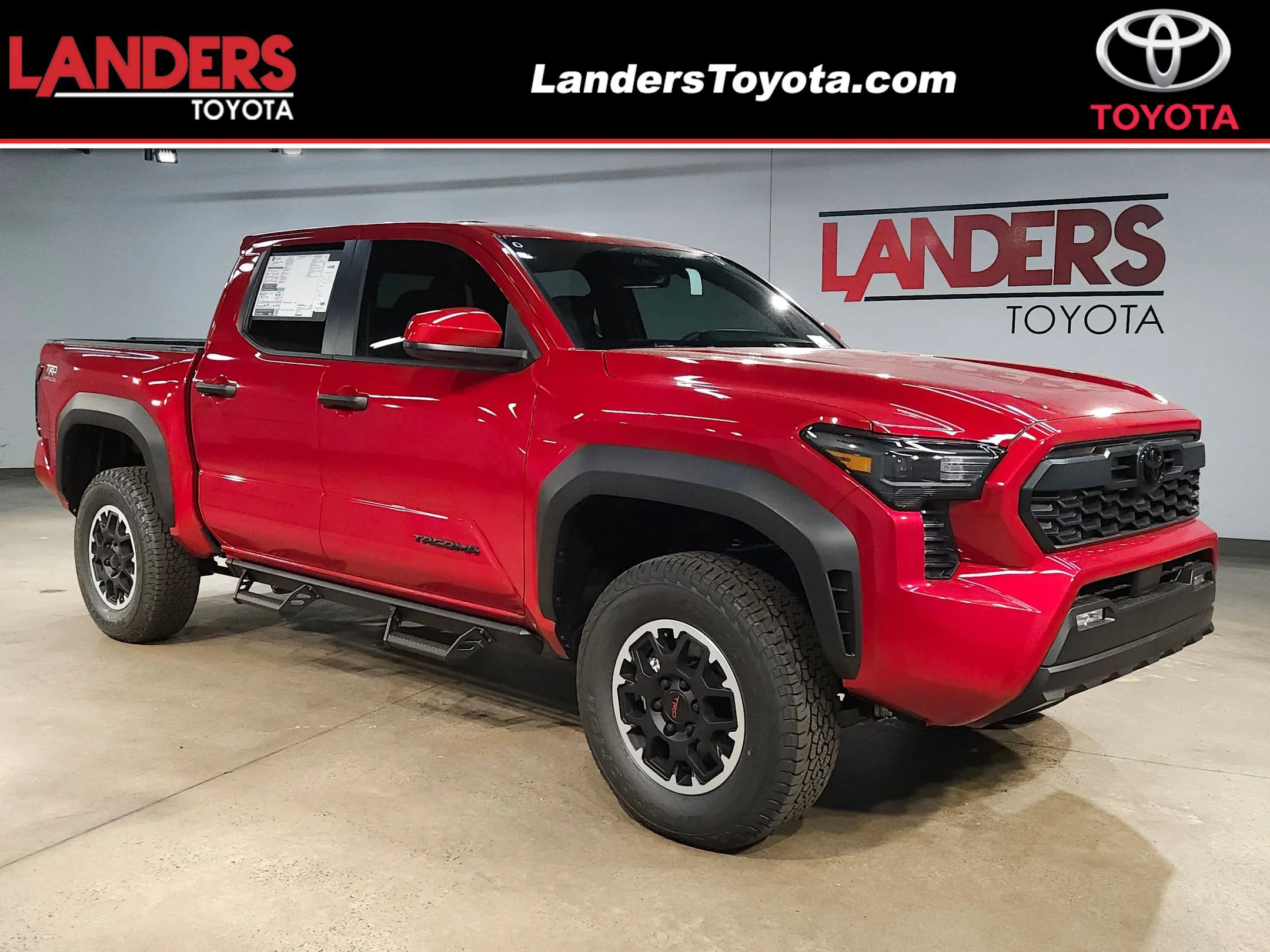 New 2026 Supersonic Red Toyota TRD Off Road image 1