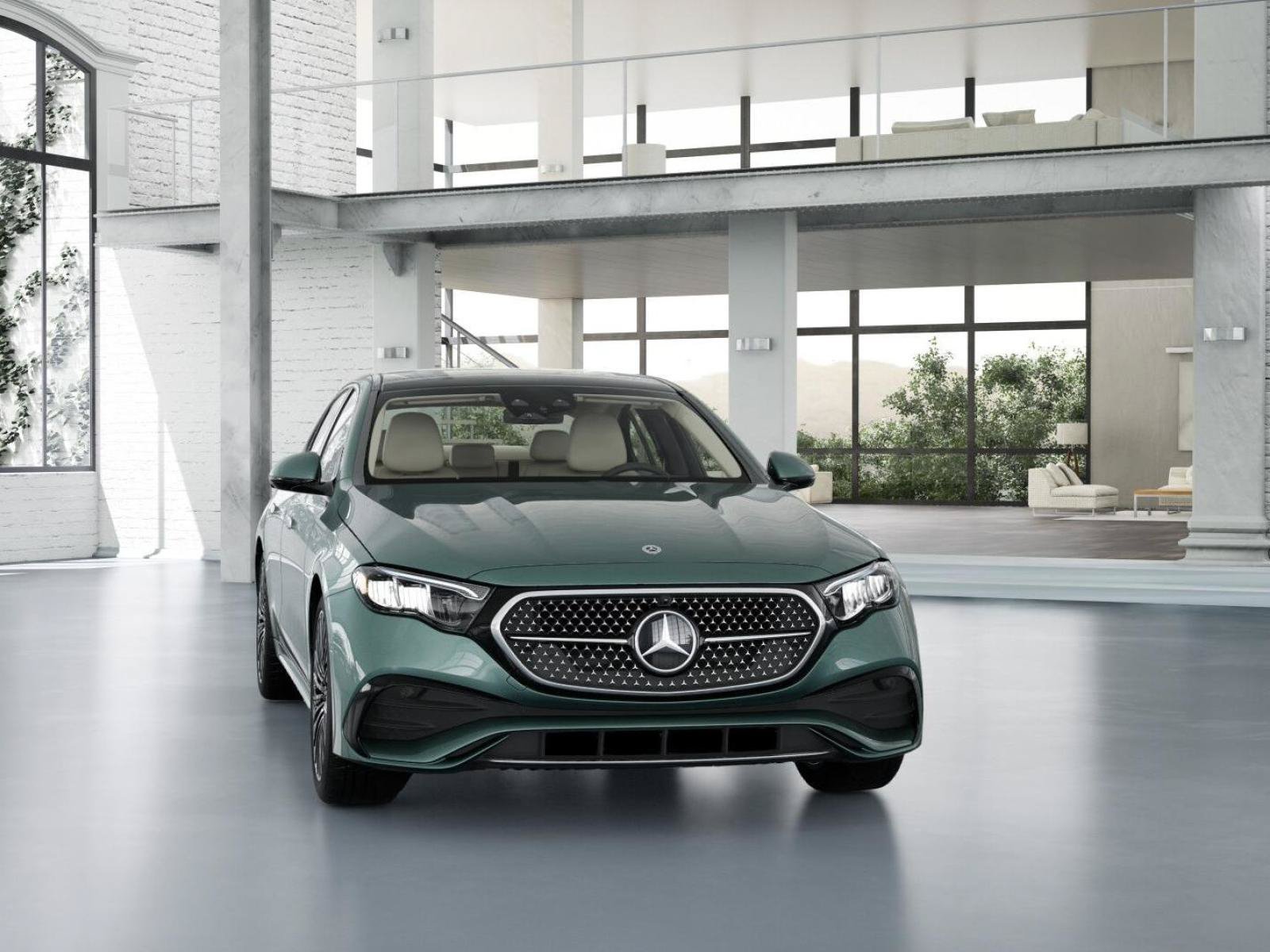 New 2026 Verde Silver Metallic Mercedes-Benz E 350 image 9