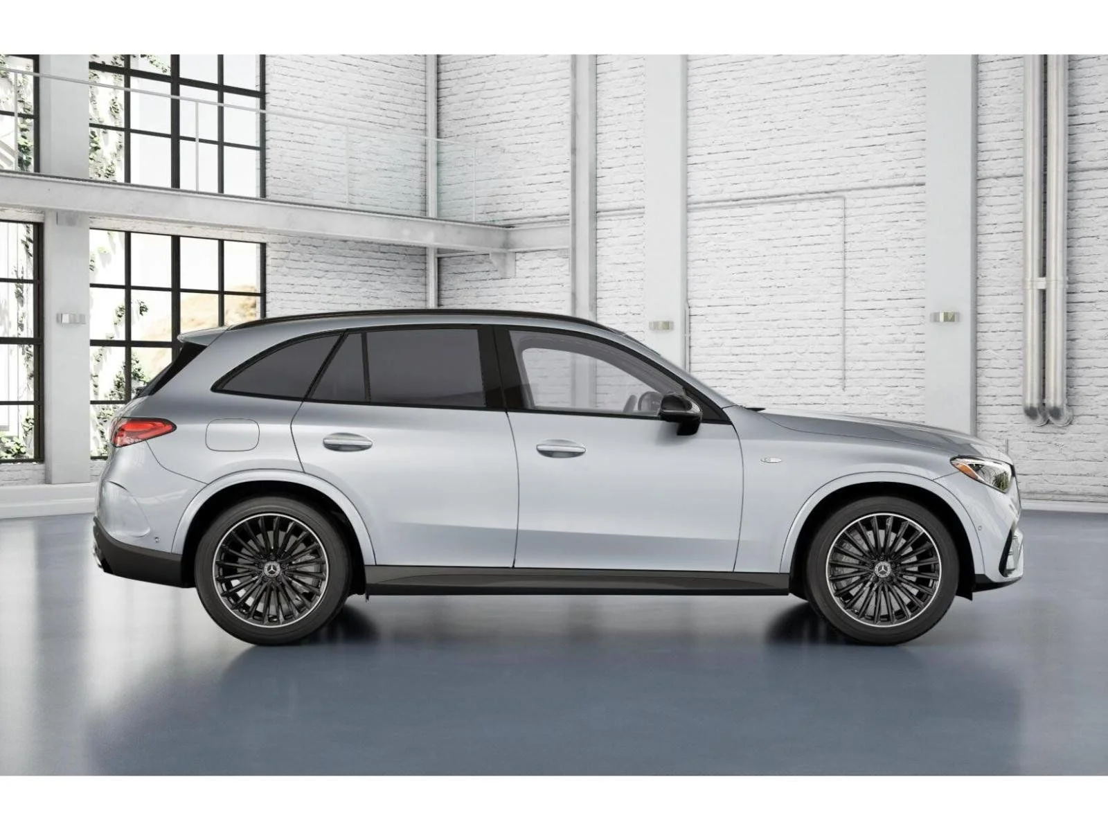 New 2026 Silver Mercedes-Benz GLC 350e image 2