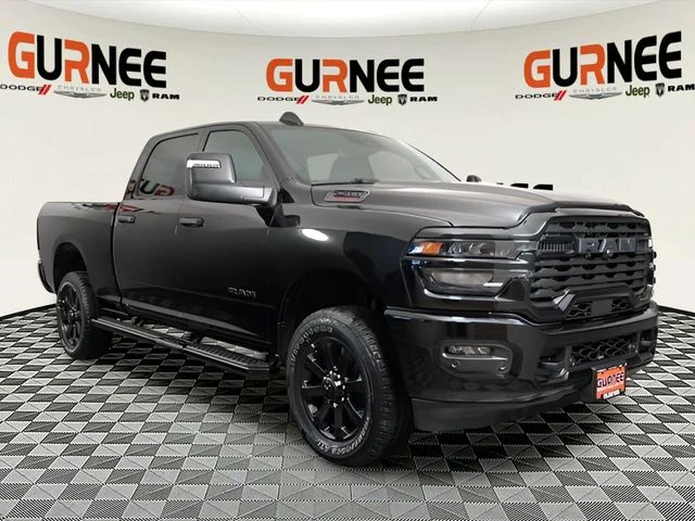 New 2026 Diamond Black Crystal Pearl-Coat Exterior Paint RAM Big Horn image 2