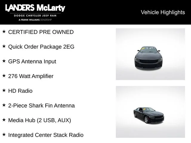 Used 2023 Black Dodge SXT image 5