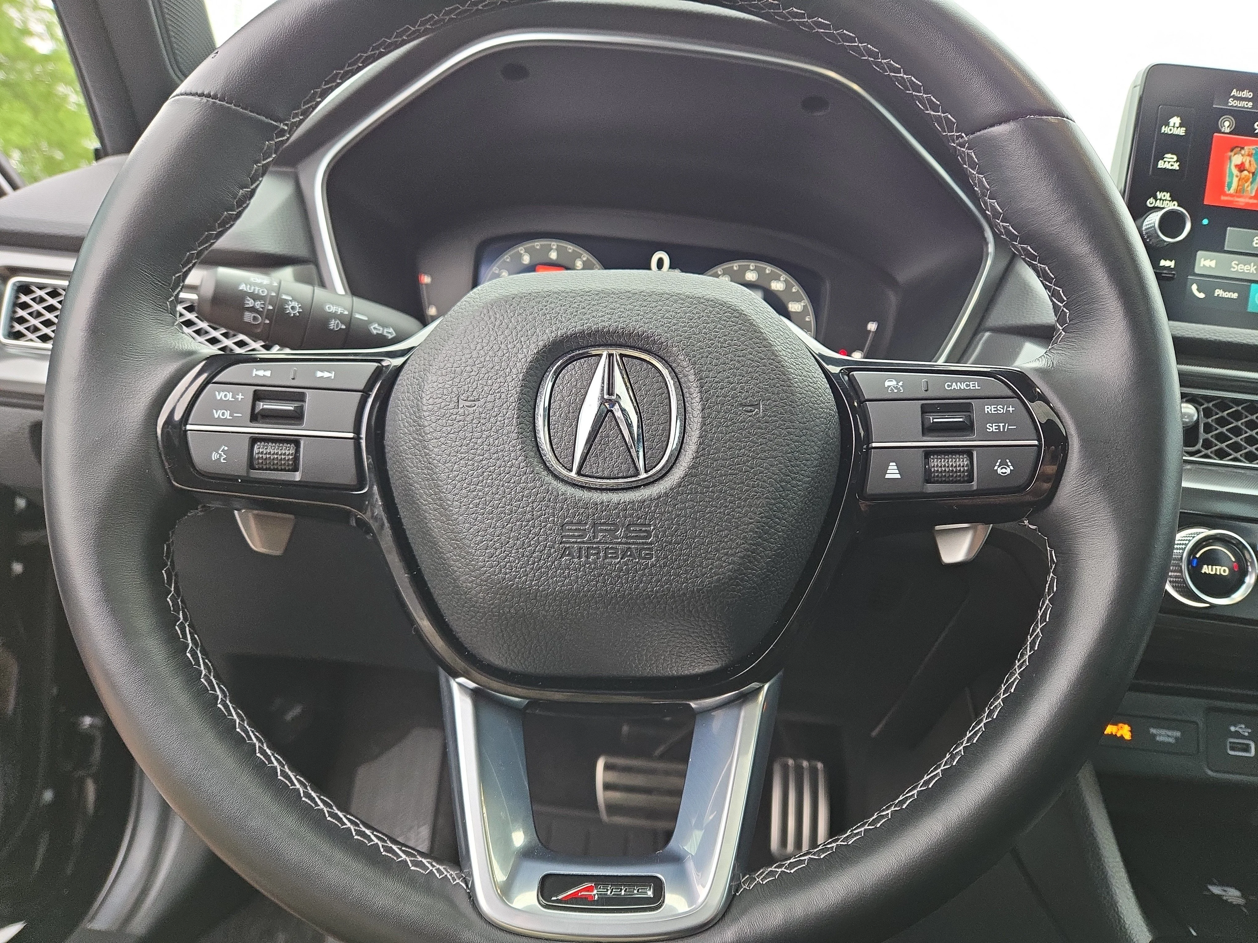 Certified Used 2025 Majestic Black Pearl Acura A-SPEC TECH image 49