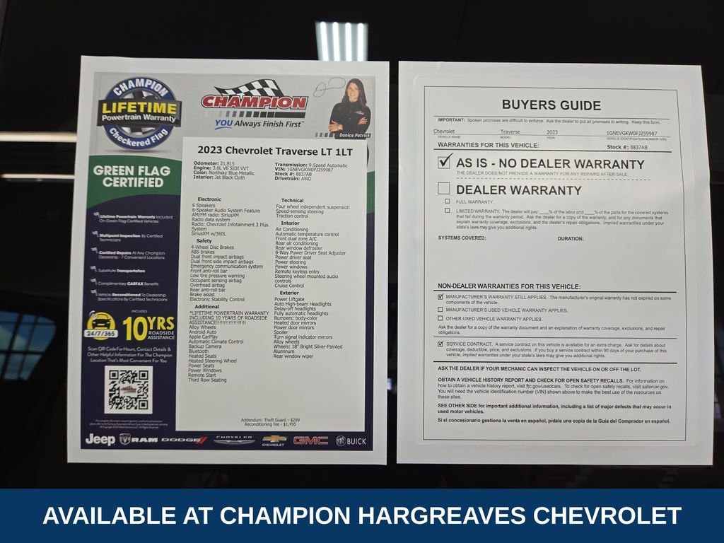2023 Chevrolet Traverse 1LT - Photo 43