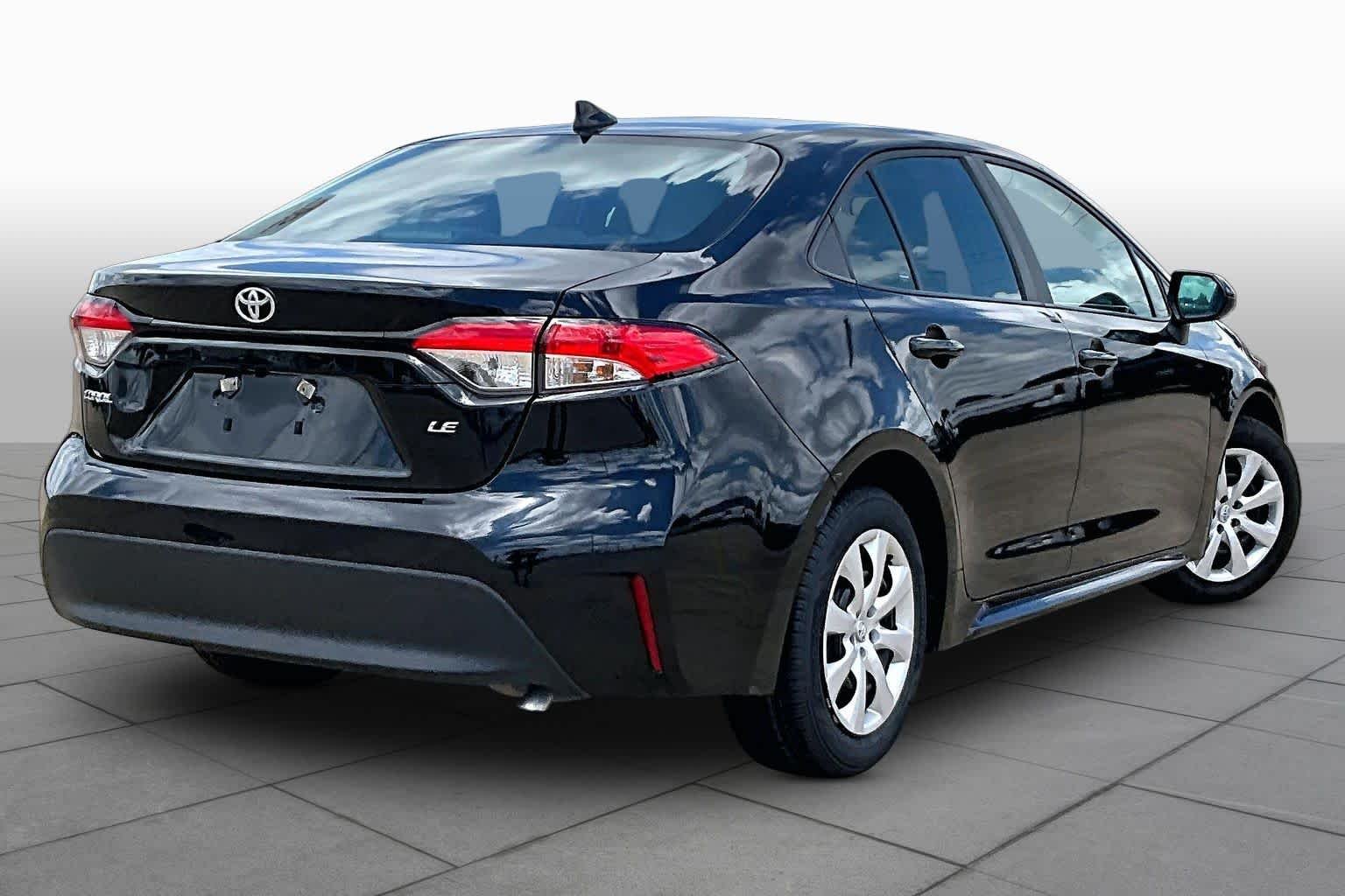 Used 2024 Midnight Black Metallic Toyota LE image 12