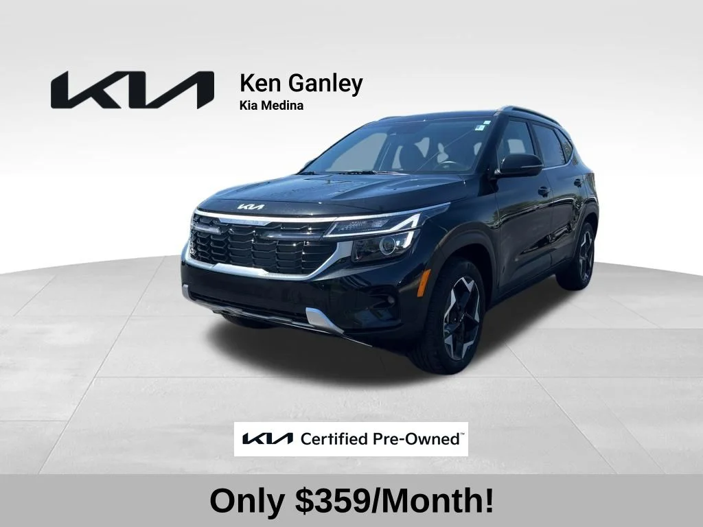 Certified Used 2025 Black Kia EX image 1