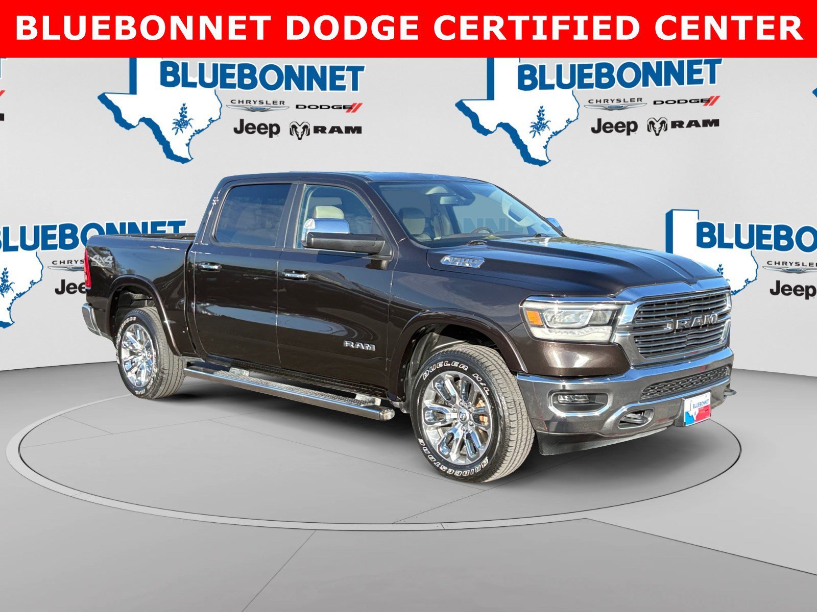 Used 2019 Rugged Brown Pearlcoat Ram Laramie image 3