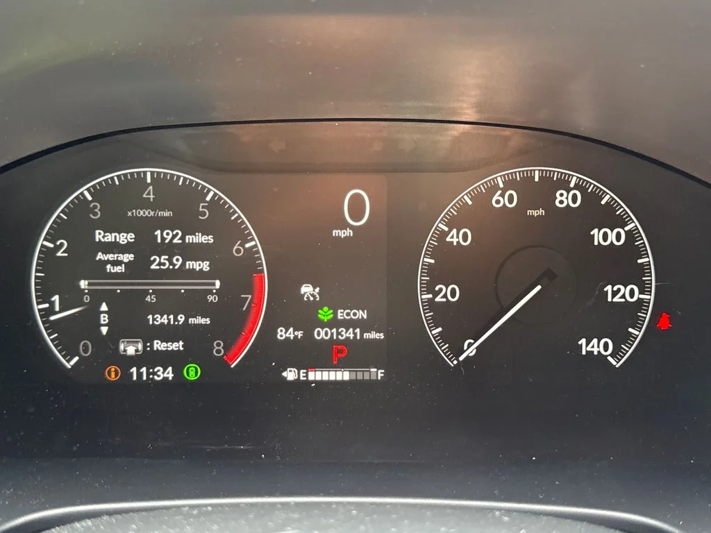 Certified Used 2026 Radiant Red Metallic Honda AWD LX image 22