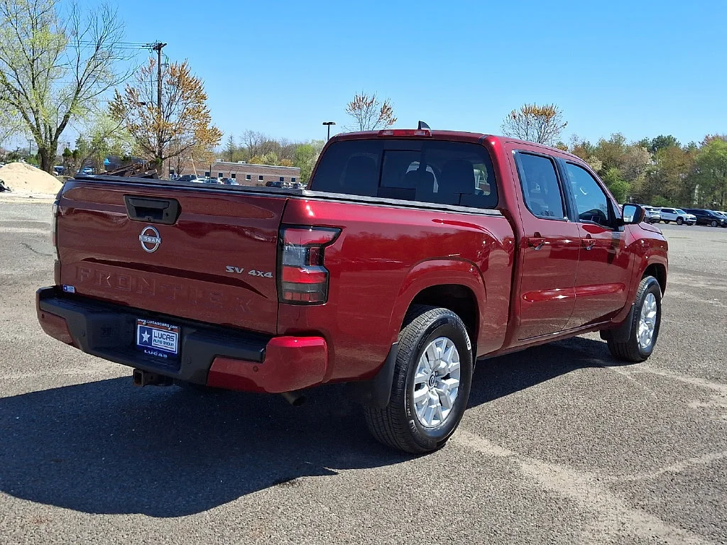 Used 2023 Red Nissan Crew Cab Long Bed SV 4x4 image 11