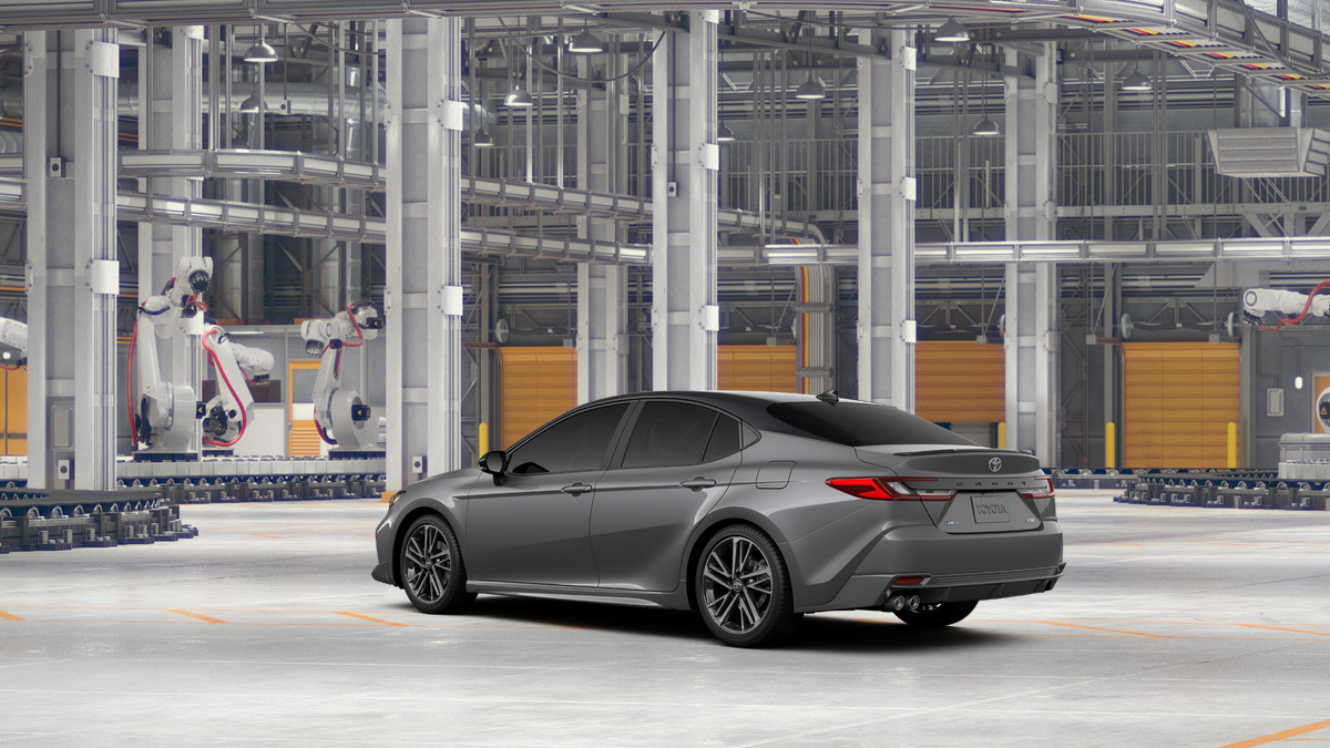 New 2027 Heavy Metal with Midnight Black Metallic roof Toyota XSE image 6