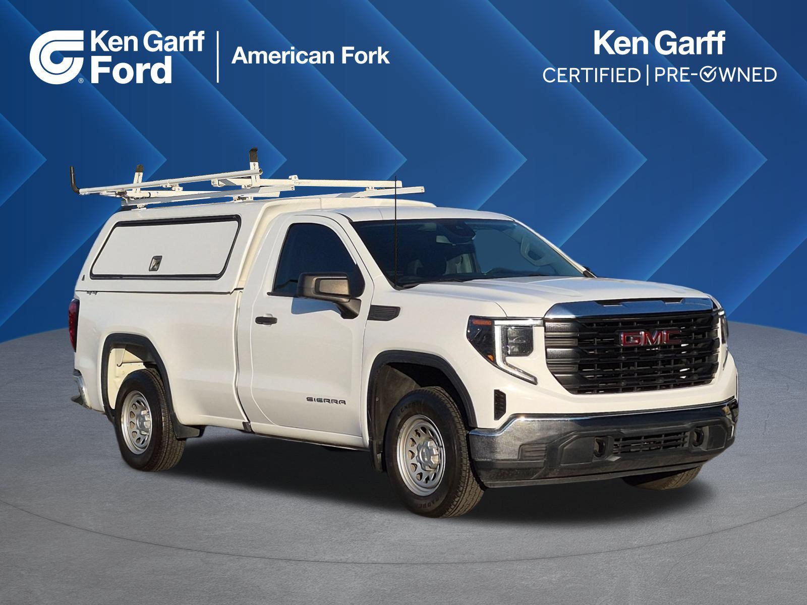 Used 2022 Summit White GMC Pro image 1