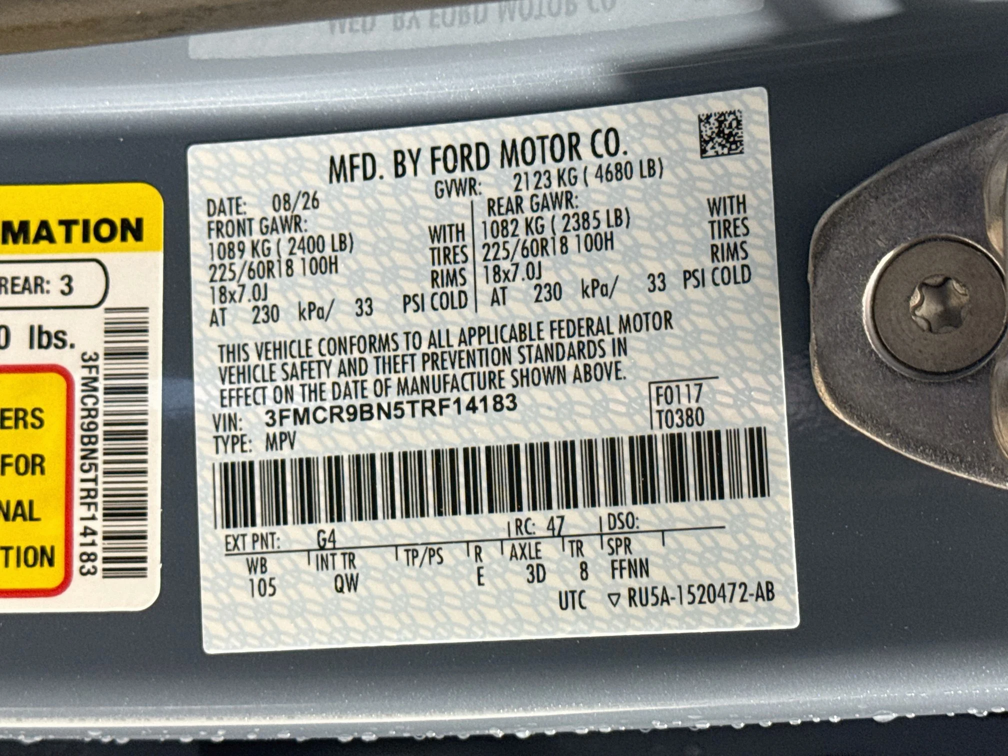 New 2026 Azure Gray Metallic Tri-Coat Ford Big Bend® image 32