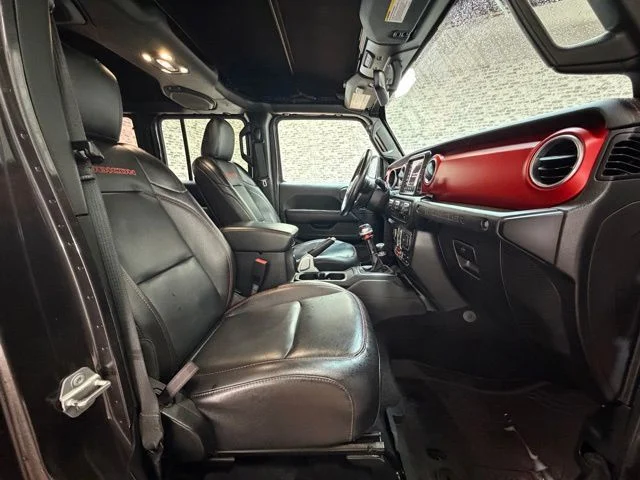 Used 2021 Granite Crystal Metallic Clearcoat Jeep Unlimited Rubicon image 9