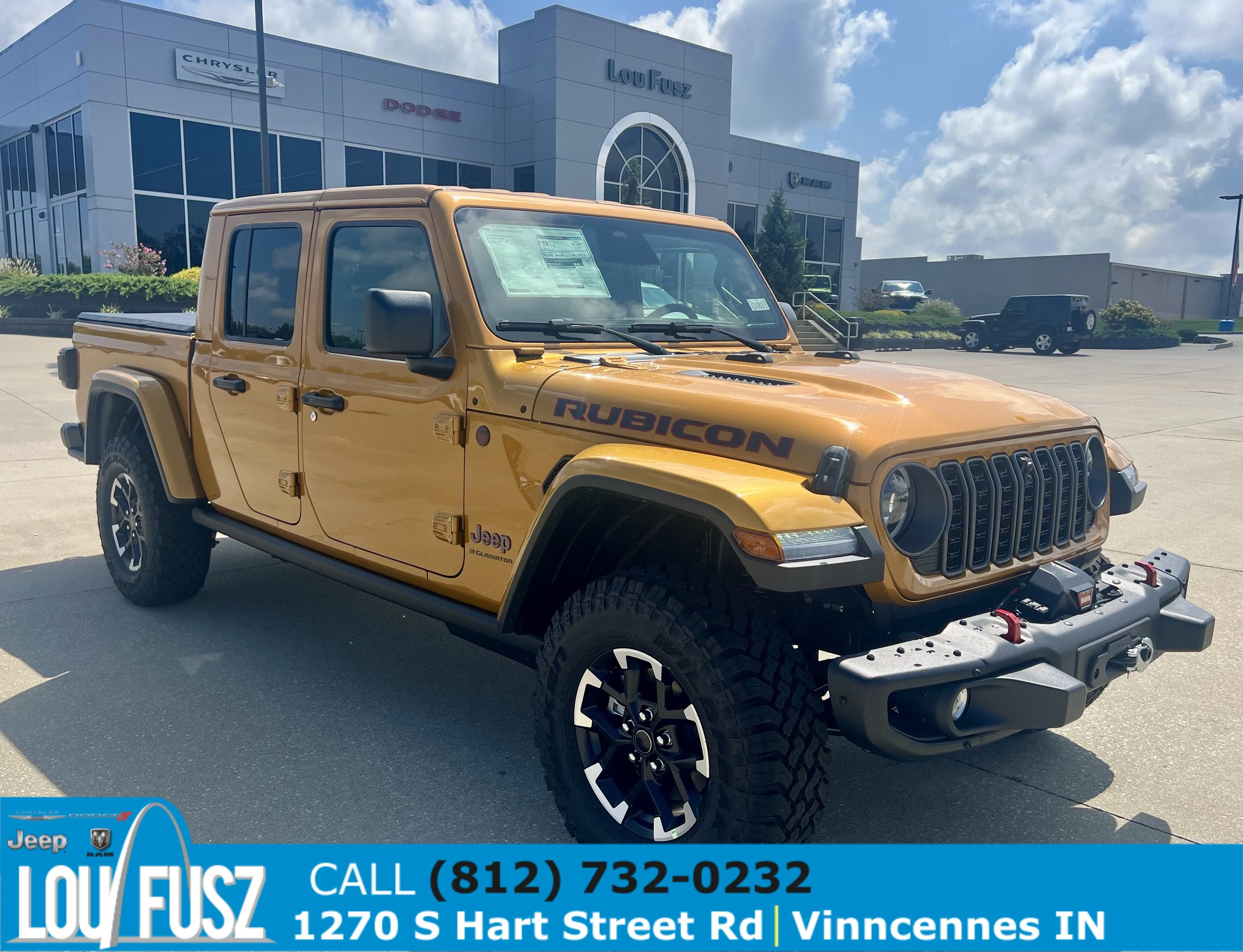 New 2026 Goldilocks Exterior Paint Jeep Rubicon X image 1