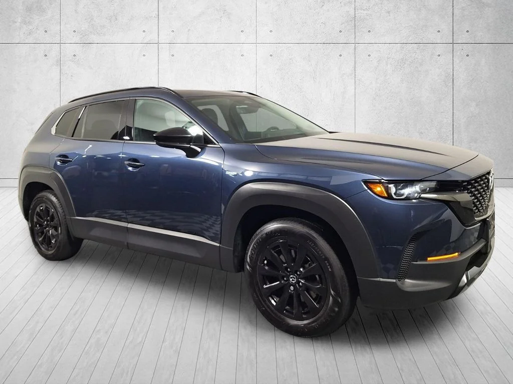 Used 2025 Blue Metallic Mazda Premium image 3