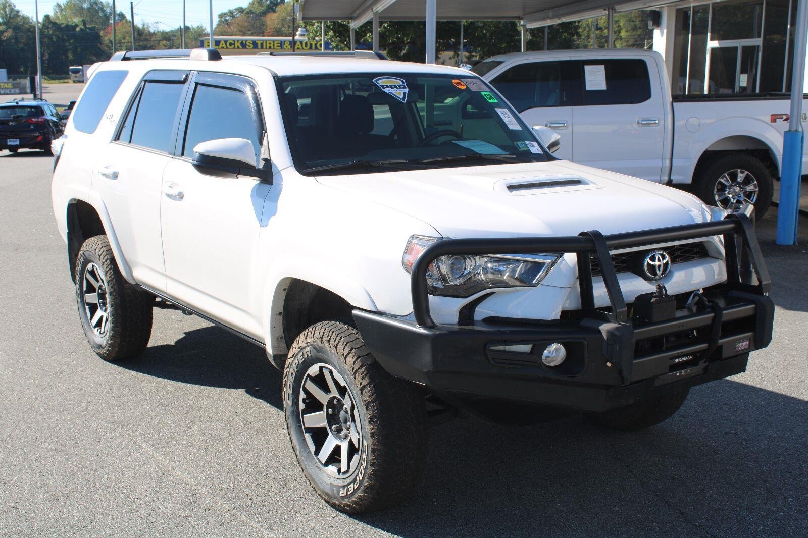 Used 2019 Super White Toyota TRD Off-Road image 3