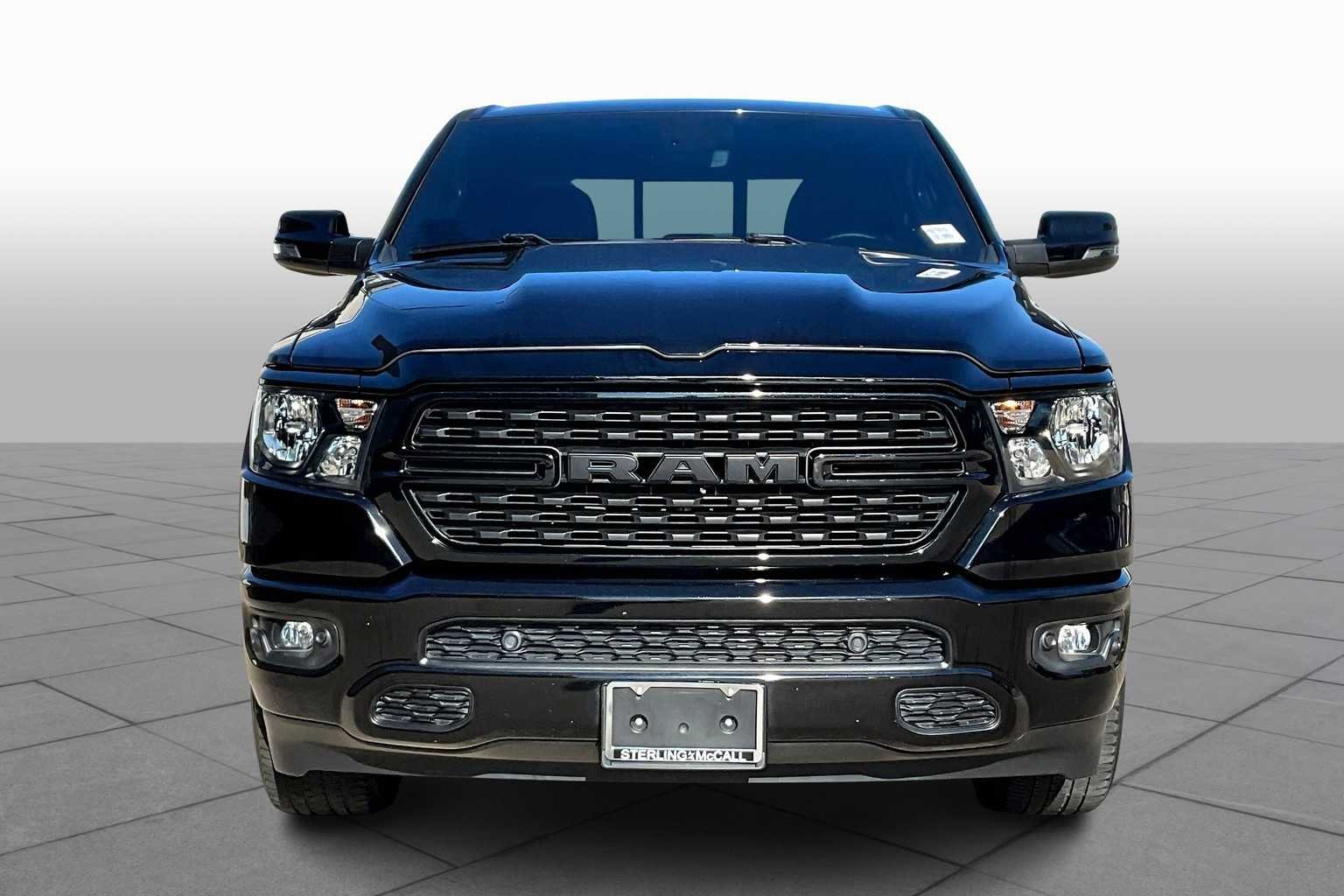Used 2023 Diamond Black Crystal Pearlcoat Ram Lone Star image 3